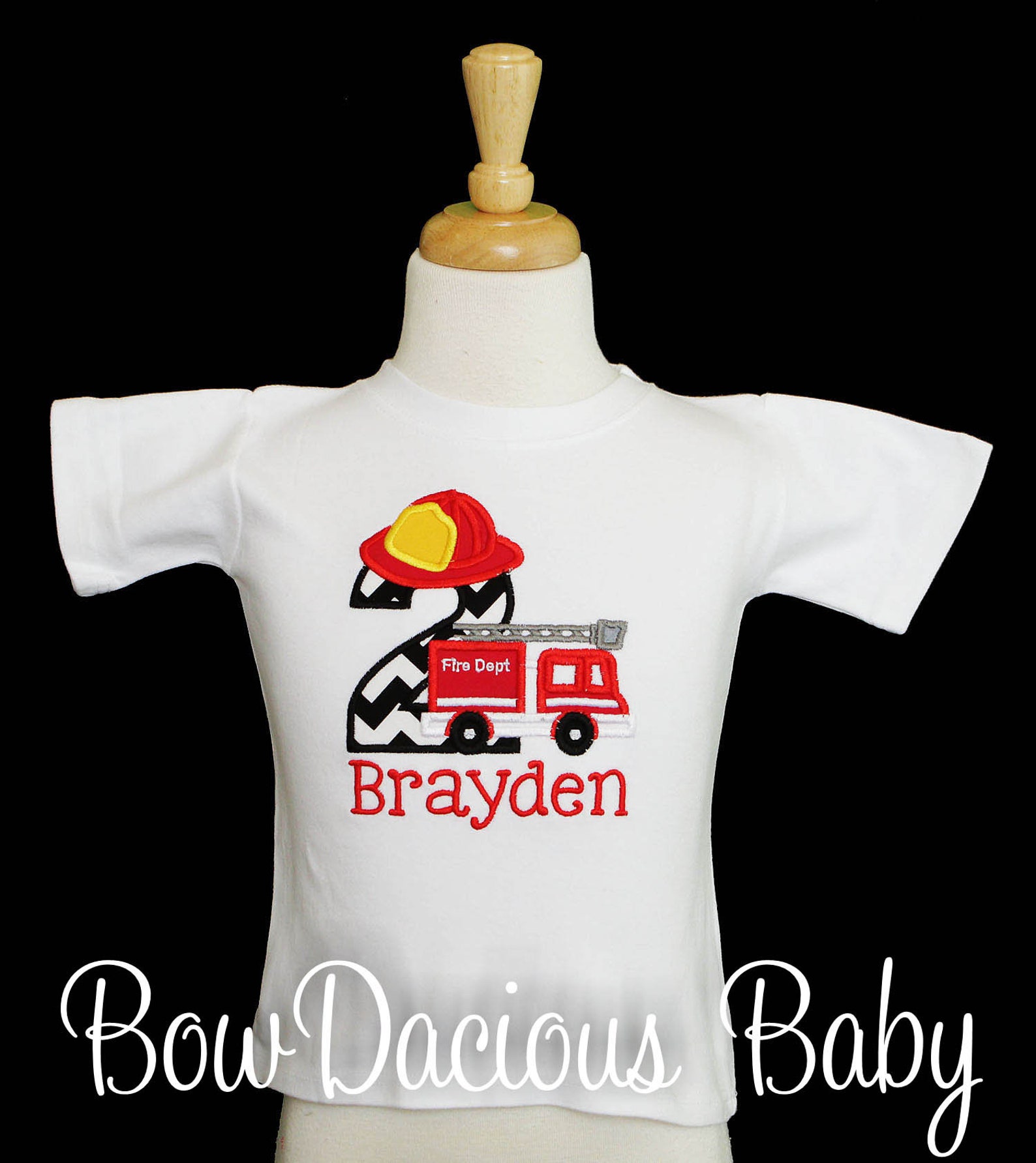 Fire Truck Birthday Shirt Firetruck Birthday Shirt Fire | Etsy