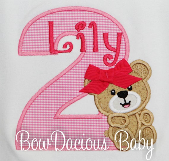 Teddy Bear Birthday Shirt, Bear Birthday Shirt, Girls Bear Birthday Shirt, Custom Birthday Shirt, Boys Birthday Shirt, Personalized Shirt Il_570xn