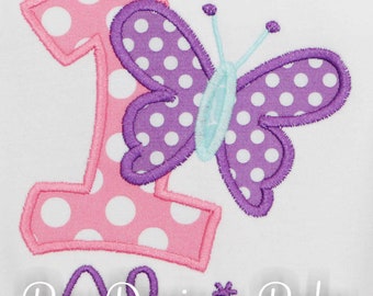 Butterfly Birthday Outfit, Butterfly First Birthday Outfit, Birthday Butterfly, Butterfly 1st Birthday, CUSTOM AGE/COLORS, Personalized