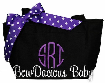 Monogram Lunch Bag, Insulated Lunch Bag, Personalized Lunch Box, Custom, Any Colors