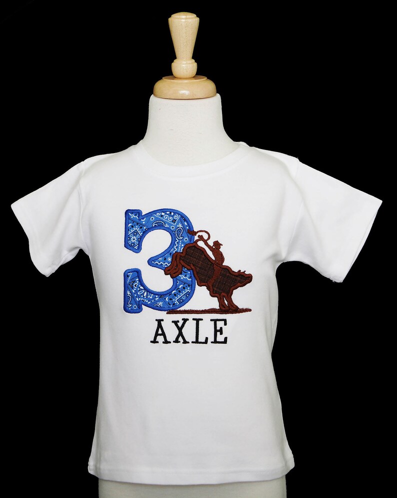 Bull Rider Birthday Shirt, Bull Riding, Rodeo Birthday Shirt, Custom ...