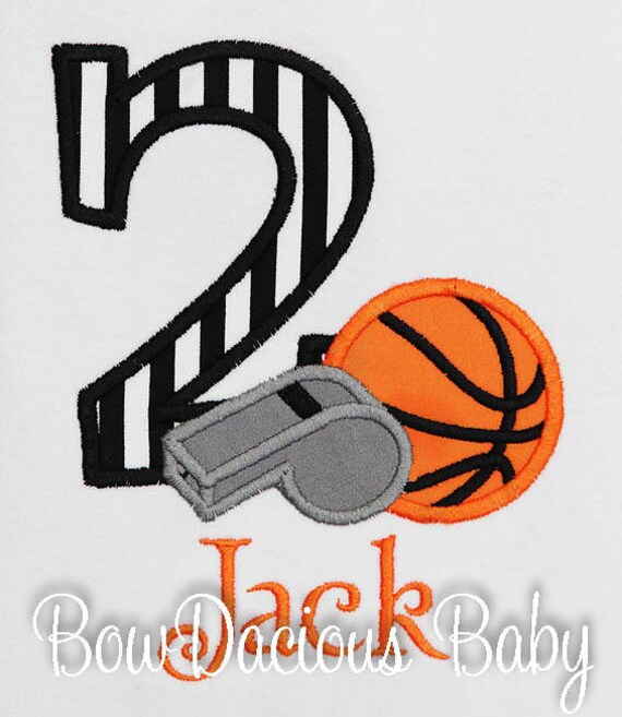 Boys Referee Birthday Shirt or Bodysuit, Basketball Birthday, Boy's Sports Shirt, Boys Basketball Shirt, Birthday Party, Custom Il_570xn