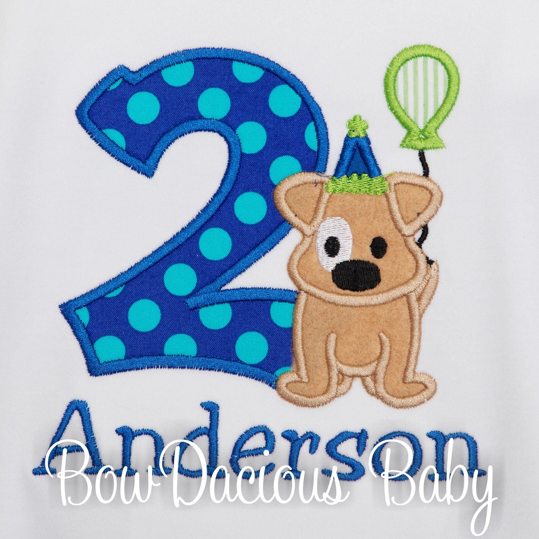 Puppy First Birthday Shirt, Puppy Party, Puppy Birthday Shirt, Boys Puppy Shirt, Dog Birthday