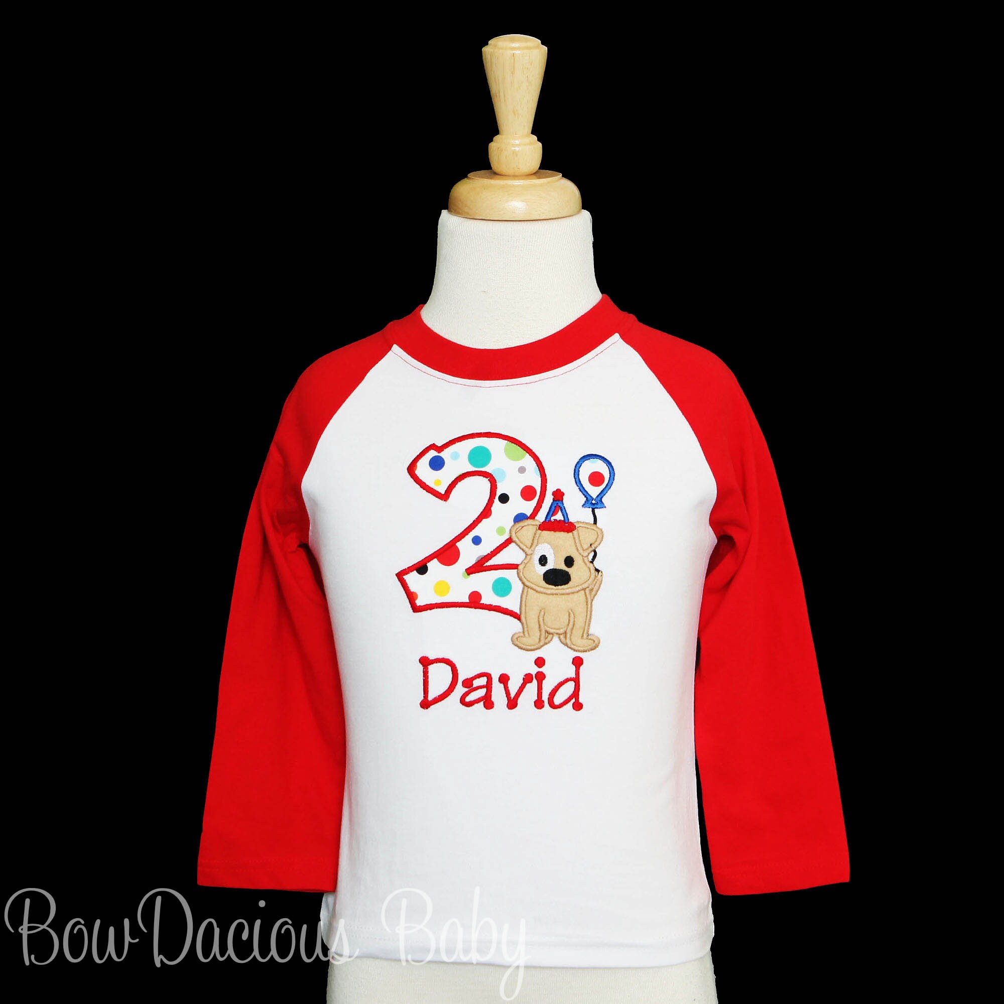 Puppy Birthday Shirt Boy Birthday Shirt Let's Pawty Etsy