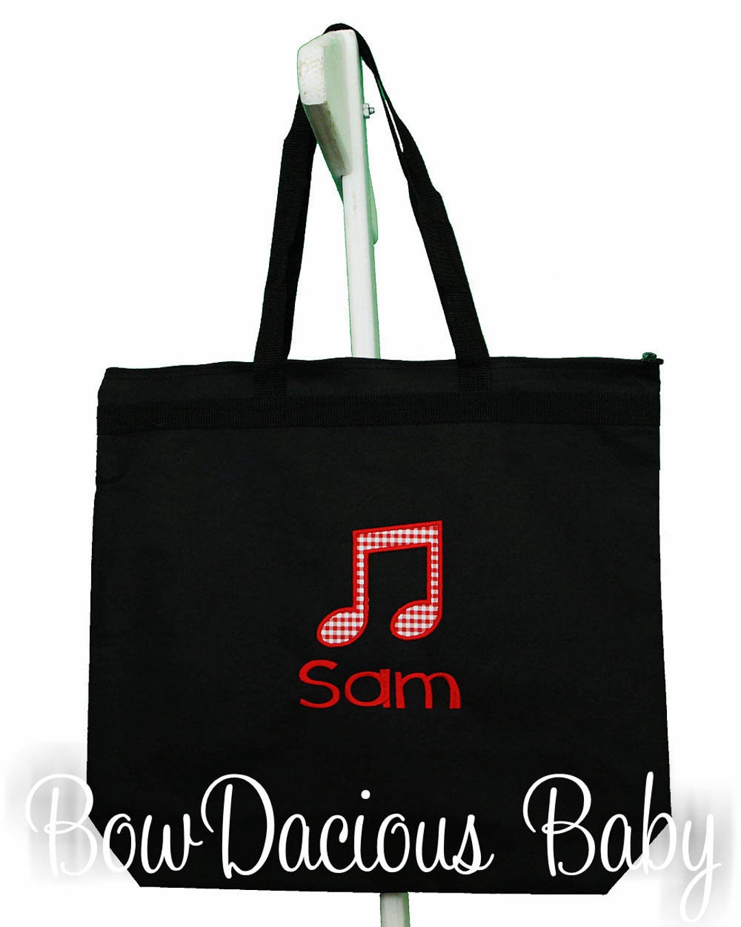 Piano Lesson Bag, Piano Book Bag, Personalized Piano Bag, Personalized