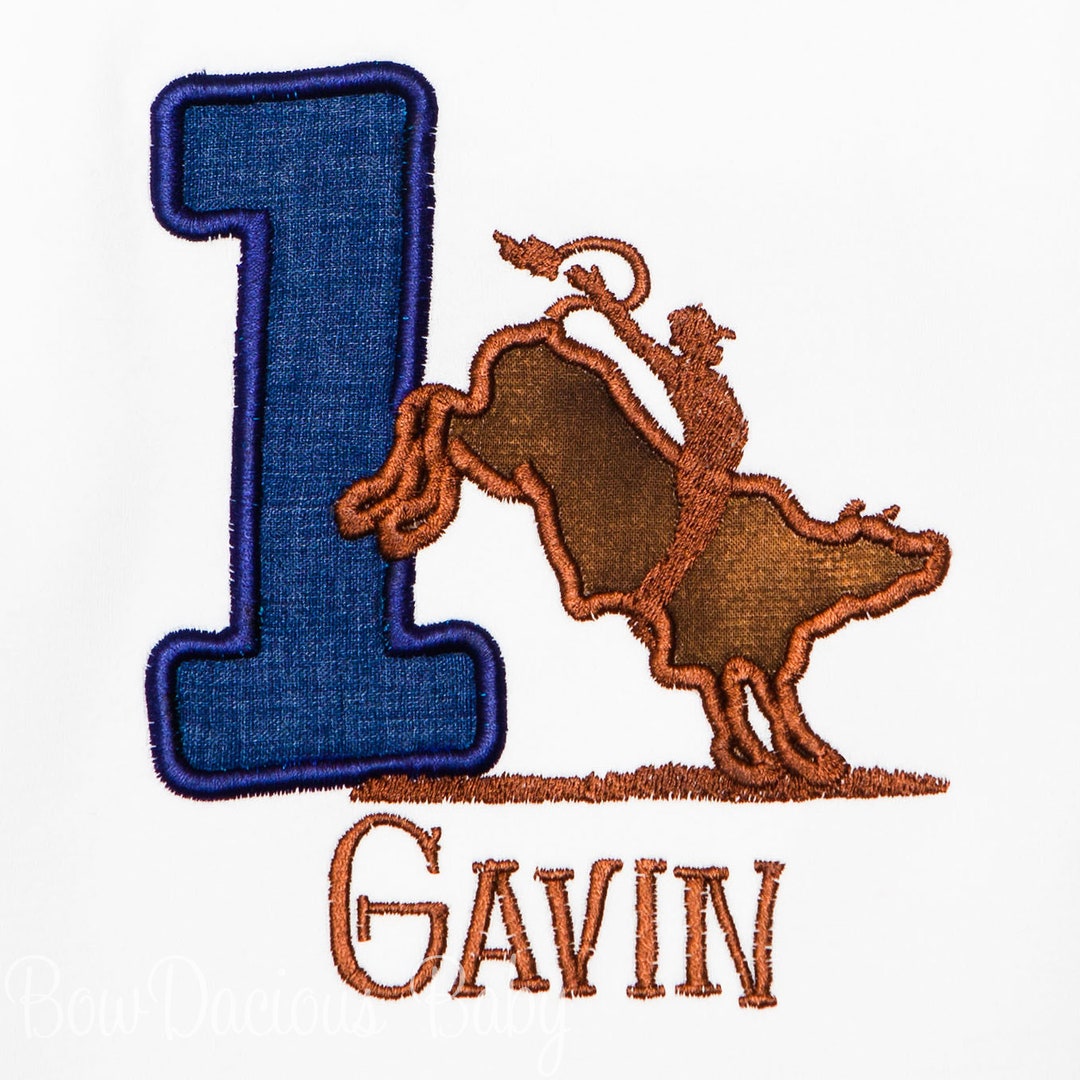 Bull Rider Birthday Tee, Cowboy Birthday Shirt, Rodeo Birthday Shirt ...