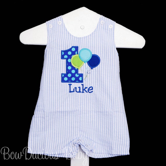 Balloon Birthday Outfit, Birthday Jon Jon, 1st Birthday Outfit, Boy Birthday Jon Jon, Cake Smash Outfit, Balloon Birthday Outfit, Any Colors Il_570xn