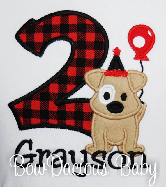 Puppy Birthday Shirt, Boy Birthday Shirt, Let's Paw-ty, Puppy Birthday, Dog Birthday Shirt, Puppy Party, Dog Birthday Party, Custom, Any Age Il_570xn