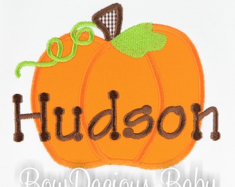 Boys Pumpkin Shirt, Monogrammed Pumpkin Shirt, Boys Thanksgiving Shirt, Boys Halloween Shirt, Custom Pumpkin Shirt, Thanksgiving Shirt