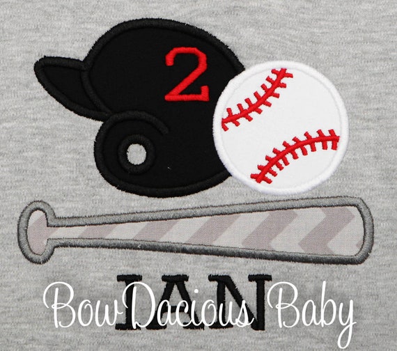 2nd Birthday Shirt, Baseball Birthday Shirt, Boys Second Birthday Shirt, Baseball Birthday Party, Sports Party, CUSTOM, ANY AGE Il_570xn