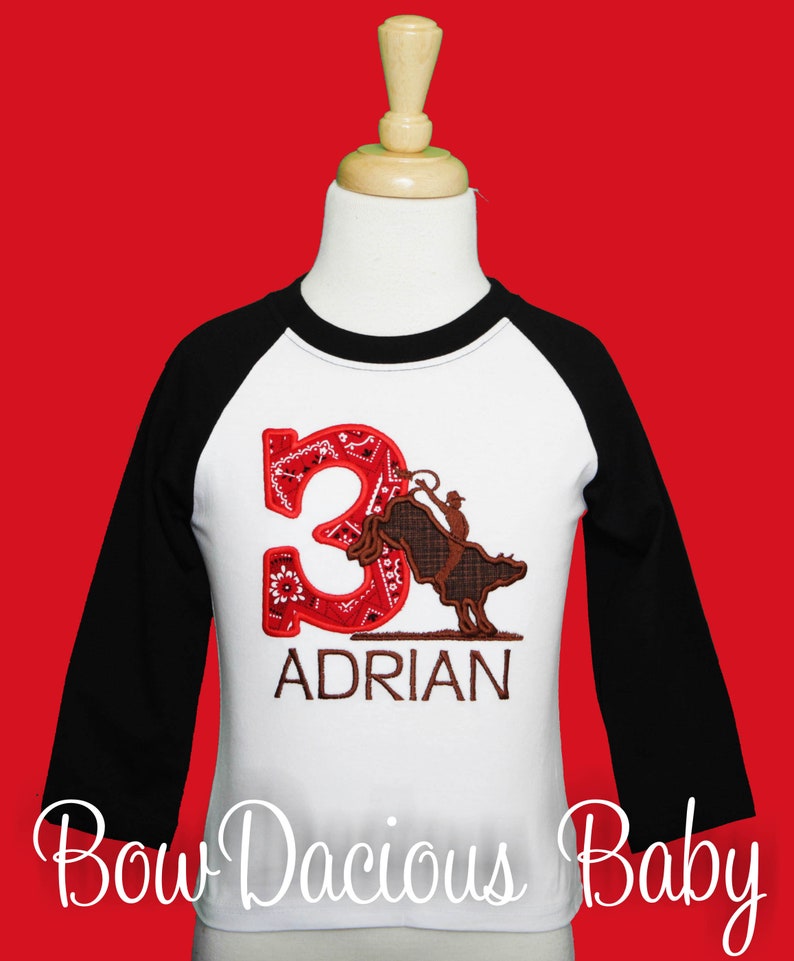 Bull Rider Birthday Shirt, Bull Riding, Rodeo Birthday Shirt, Custom ...