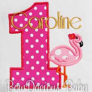 Flamingo Birthday Shirt, Custom Flamingo Birthday Shirt, Personalized Flamingo Birthday Shirt, Monogrammed Flamingo Birthday Shirt, Flamingo