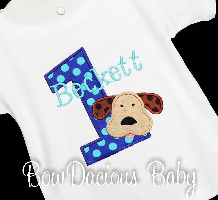 Dog Birthday Shirt Puppy Birthday Shirt Boys Dog Birthday Etsy