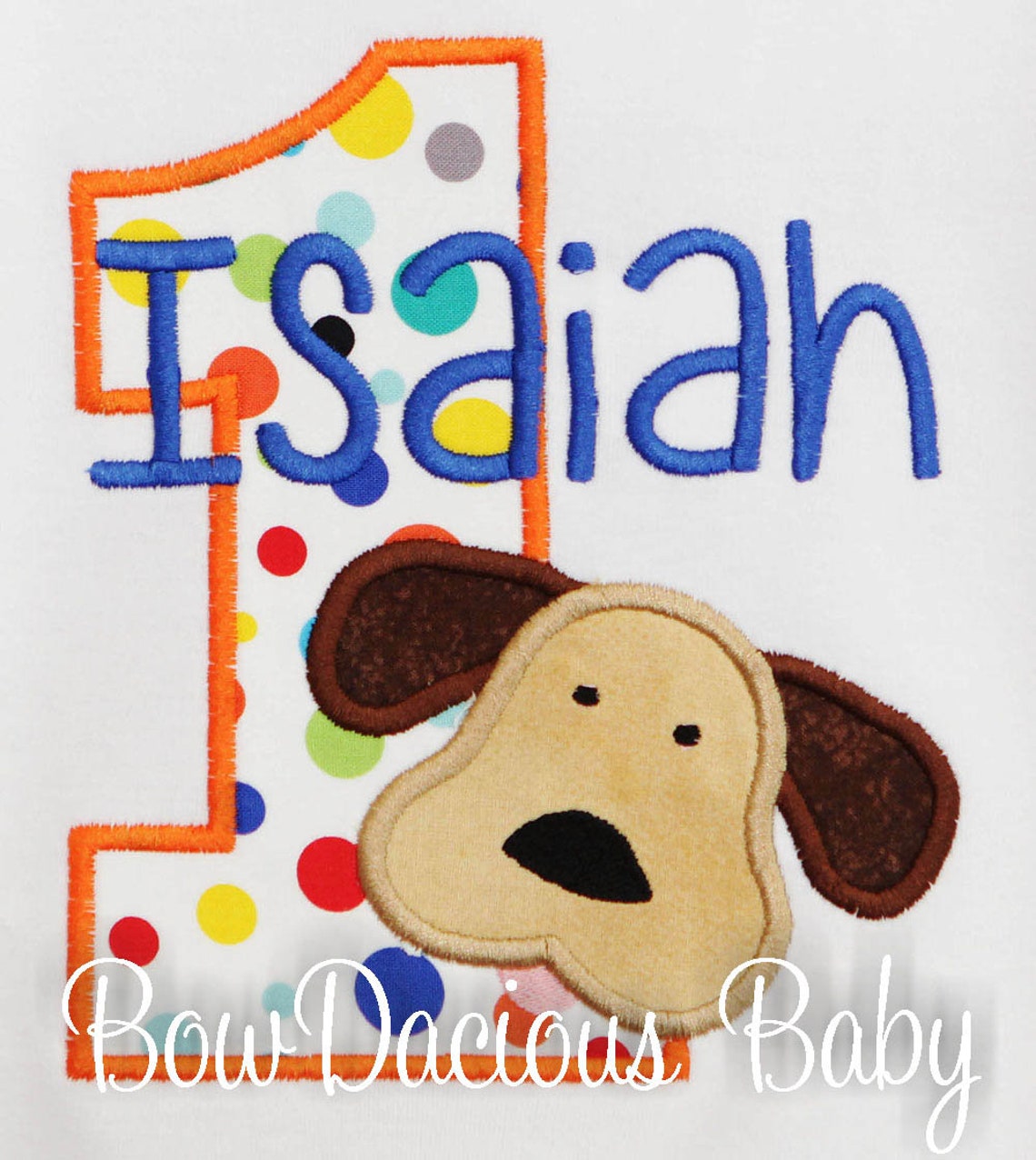 Boys Puppy Dog Birthday Shirt Personalized Birthday Shirt or Etsy