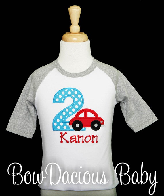 Car Birthday Shirt, Custom Il_570xn