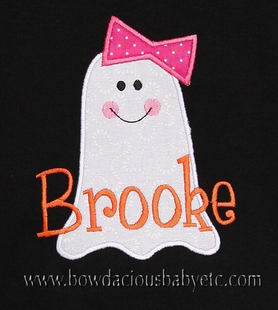 Ghost Shirt, Halloween Ghost Shirt, Girls Halloween Shirt, Custom Halloween Shirt, Monogrammed Halloween Shirt, Girls Ghost Shirt, Gift Il_570xn