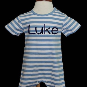 OLD BIPLANE SMOKE NAME Personalised Baby// Children t-shirt EMAIL NAME