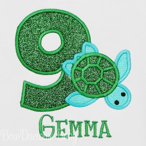 Sea Turtle Birthday Shirt, Personalized Birthday Shirt, Ocean Party, Under the Sea Birthday, First Birthday, Aquarium Party, Custom