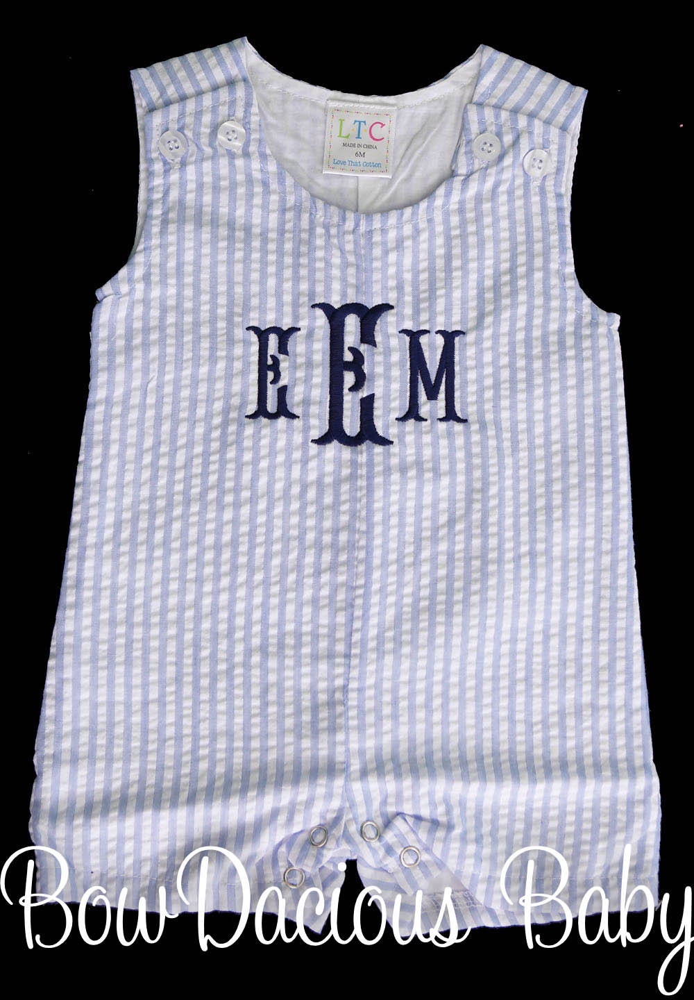 Boys Jon Jon, Baby Boy Summer Outfit, Baby Boy Jon Jon, Seersucker Shortall, Baby Boy Gift, Toddler Outfit, Beach Outfit, Custom Font/Colors
