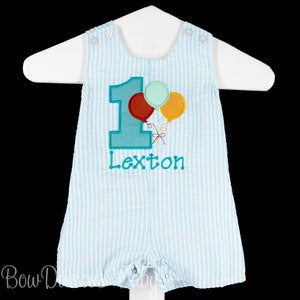 Balloon Birthday Outfit, Birthday Jon Jon, 1st Birthday Outfit, Boy Birthday Jon Jon, Cake Smash Outfit, Balloon Birthday Outfit, Any Colors