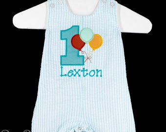 Balloon Birthday Outfit, Birthday Jon Jon, 1st Birthday Outfit, Boy Birthday Jon Jon, Cake Smash Outfit, Balloon Birthday Outfit, Any Colors