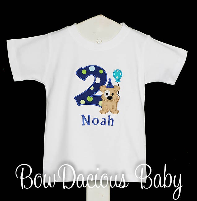 Puppy First Birthday Shirt Puppy Party Puppy Birthday Shirt Etsy