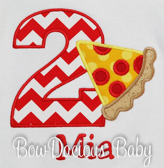 Pizza Birthday Shirt, Pizza Birthday Party, Pizza Party, Custom, Free Personalization Il_570xn