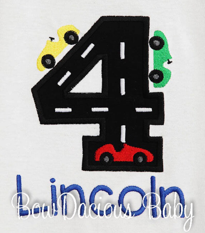 Race Car Birthday Shirts Birthday Shirts Race Car Party ANY Etsy