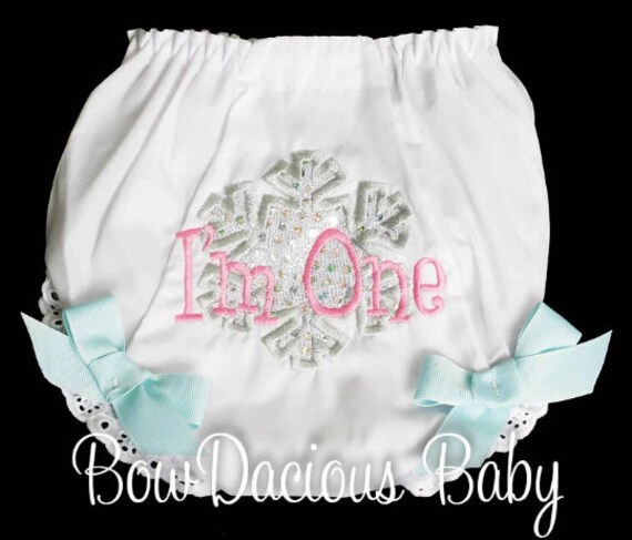 Winter Onederland Diaper Cover, Winter Onederland Bloomers, Snowflake Bloomers, Cake Smash Diaper Cover, Snowflake Diaper Cover, Custom Il_570xn