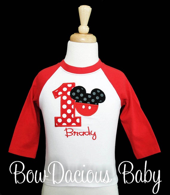 Mickey Mouse Birthday Shirt, Mickey Birthday Shirt, Mickey Mouse Party, Mickey Mouse Shirt, Birthday Party, Custom, Any Age, Any Colors Il_570xn