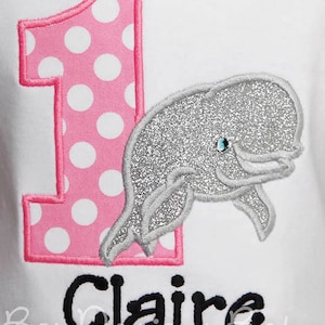 Beluga Whale Birthday Shirt, Whale Birthday, Beluga Whale Birthday Bodysuit, Whale Birthday, Any Age, You Pick the Fabrics, Custom