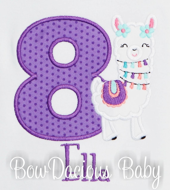 Llama Birthday Shirt Il_570xn