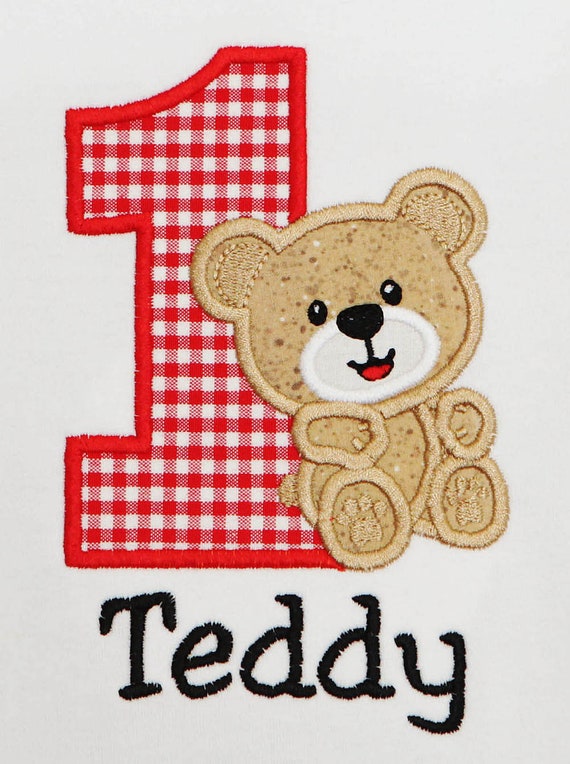 Teddy Bear Picnic Birthday Shirt Il_570xn
