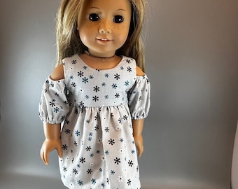 Cold Shoulder Dress fits American Girl, Disney ILY and 18 inch dolls