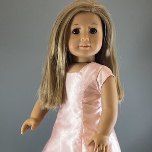 Princess Seam Aline Dress fits American Girl and other 18 inch dolls