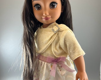 Jacket and Dress Fits American Girl and 18 Inch Dolls