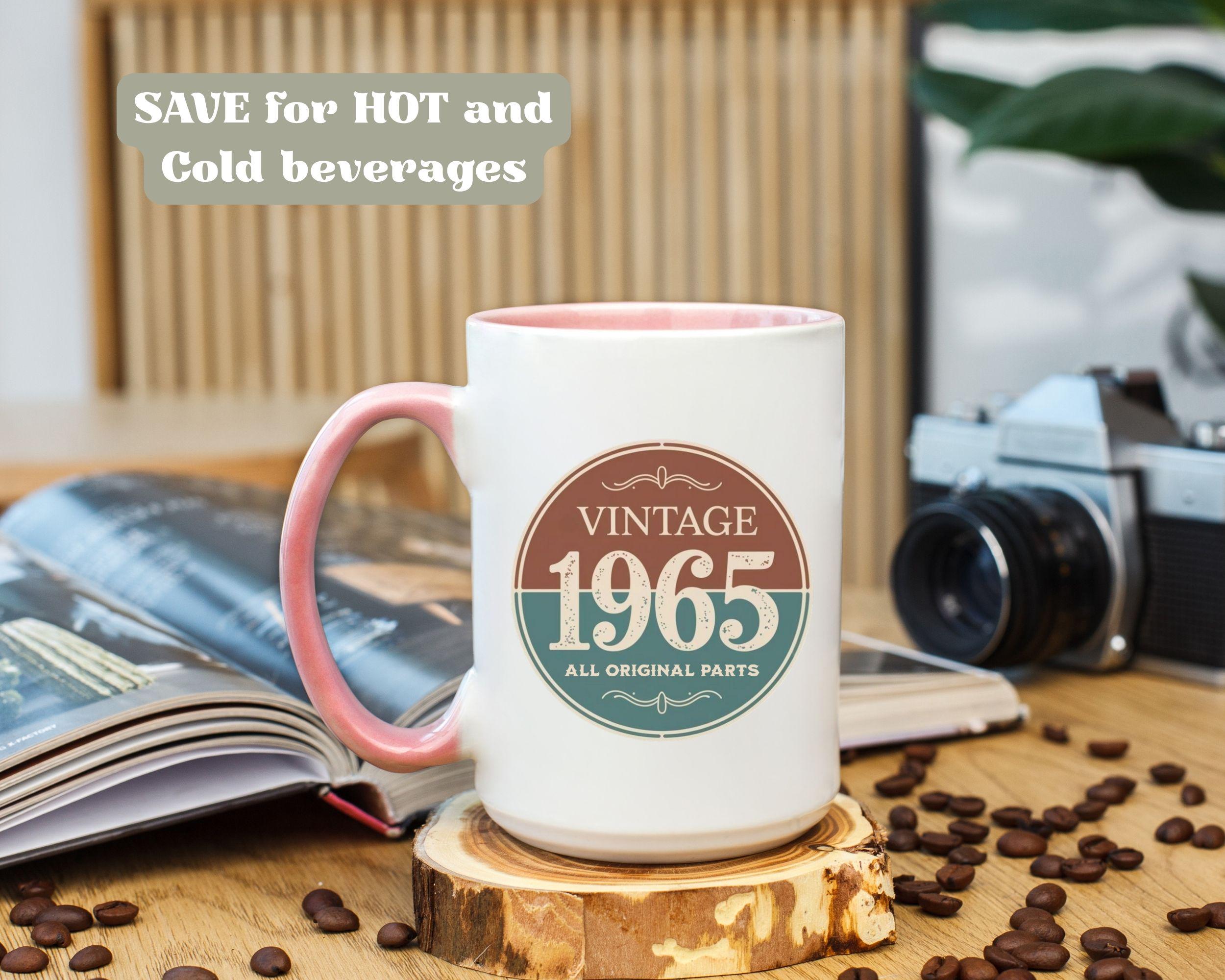 Mug anniversaire homme 60 ans – Vintage, original, 1966 main image 1