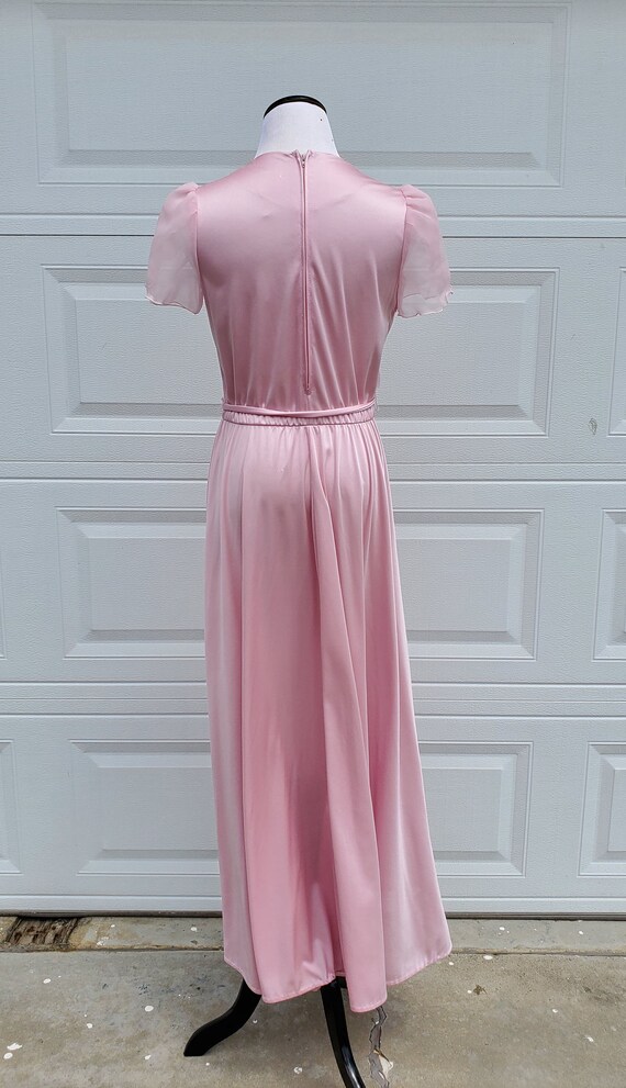 1970's Pink Mauve Gown - image 2