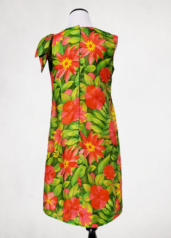 60's Waltah Clarke Hawaiian Tiki Dress - image 3