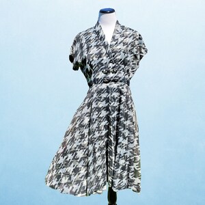 slim fit dress slacks Cocoa and Cream Houndstooth Mini Dress main image 1