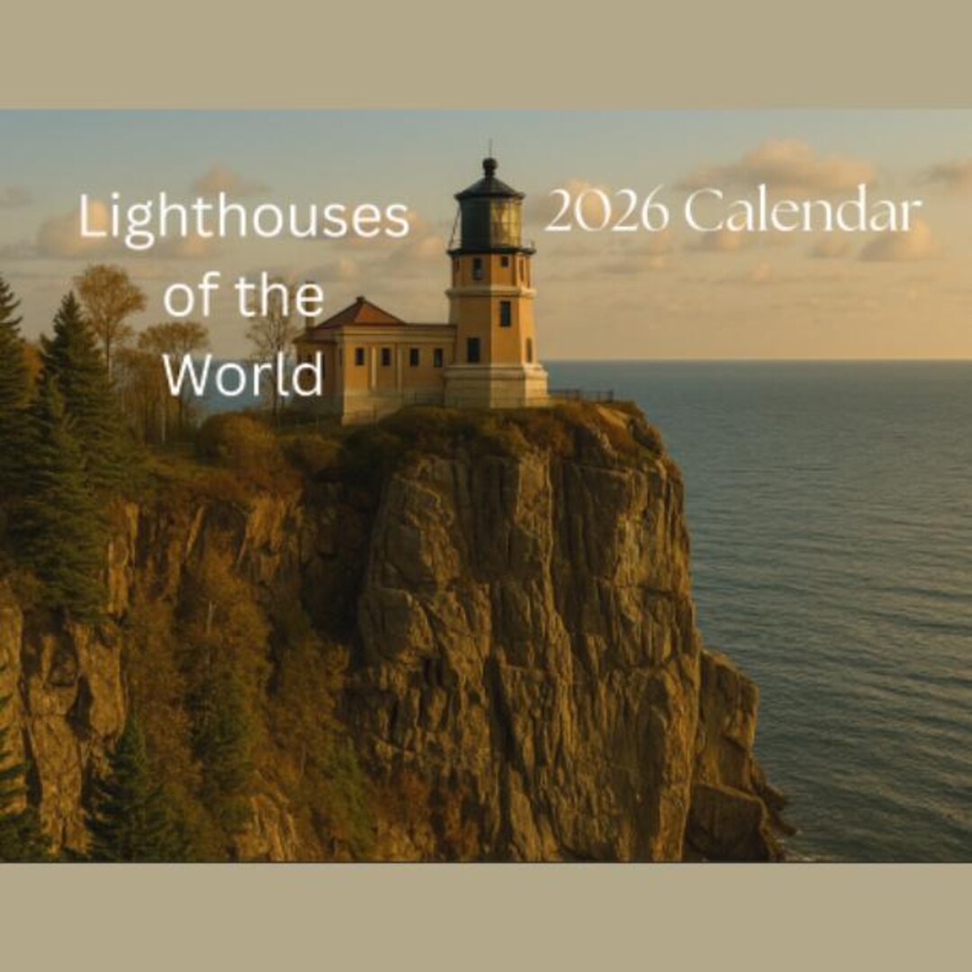 2026 Lighthouses Of The World Calendar Etsy 2026 Lighthouses Of The World Calendar Etsy