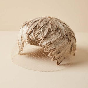 Sequin Cocktail Hat - Etsy display picture 3