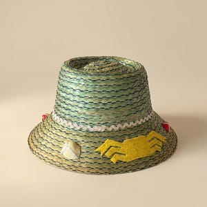 Straw Hat Made in Italy - Etsy display picture 1