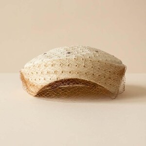 Vintage Beaded Pillbox Hat - Etsy display picture 3