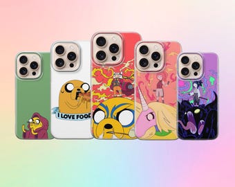 Adventure Time Phone Case Cartoon Cover For iPhone 17, 16, 15, 14, 13, 12, 11, Samsung S25FE, S24, S23,A17 Pixel 10, 9, 8, 7, 6