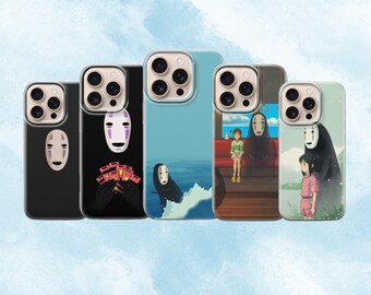 Chihiros Reise ins Zauberland Handyhülle Studio Ghibli Art Cover Für iPhone 17, 16, 15, 14, 13, 12, 11, Samsung S25FE, S24, S23, A17 Pixel 10, 9, 8, 7, 6