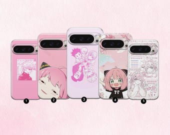 Cute Anime Phone Case Kawaii Cover For Google Pixel 10 XL Pro 10Pro 9 9Pro 8A 8 7A 6A Samsung S25FE S24 S23 A17 iPhone 16 15 14 13