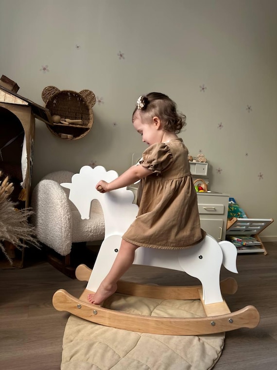 → View on Etsy: Rocking Horse Montessori – Wooden Ride-On Toy for Toddlers, Christmas & Birthday Gift Idea Rocking Horse Montessori – Wooden Ride-On Toy for Toddlers, Christmas & Birthday Gift Idea