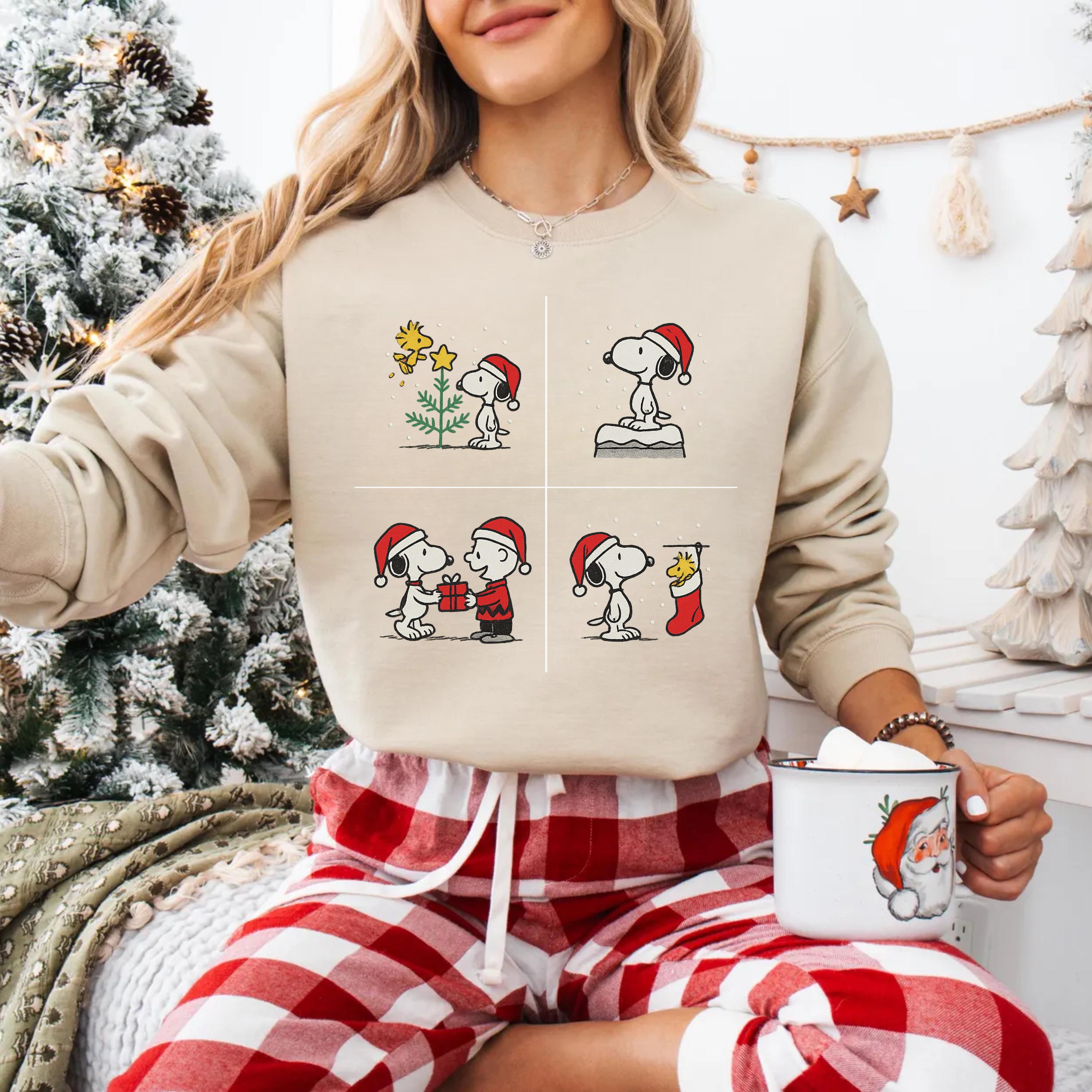 All I Want For Christmas Is A Snoopy Woodstock Peanuts Sweatshirt