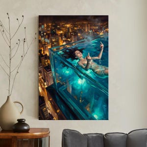 Feminist Wall Art Print, Empowering Female Poster, Badass Woman, Rebel Woman, Independent, Unapologetic, Moody ART